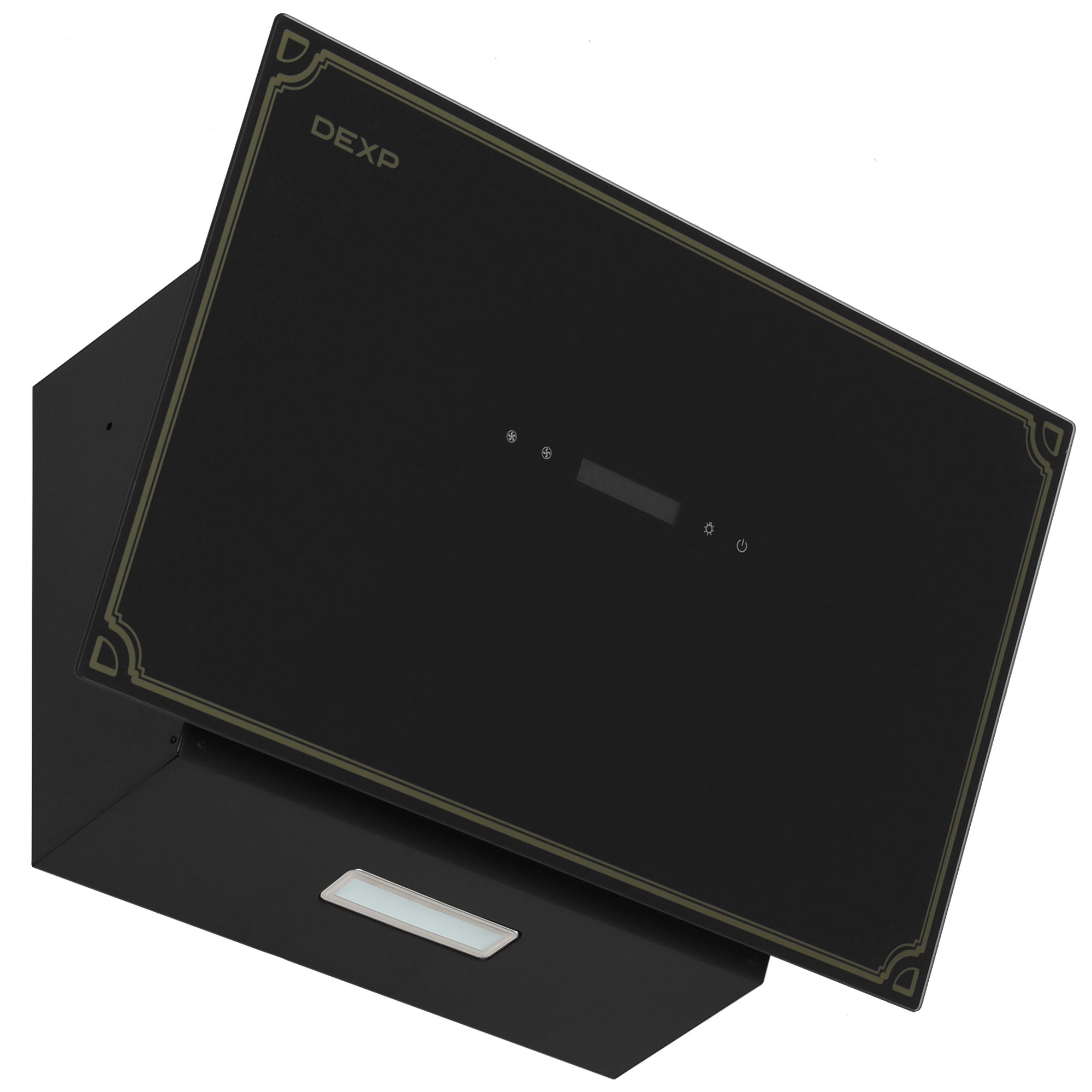 5483768 Вытяжка наклонная DEXP Rustic 01 черный/черный STDN-0027052