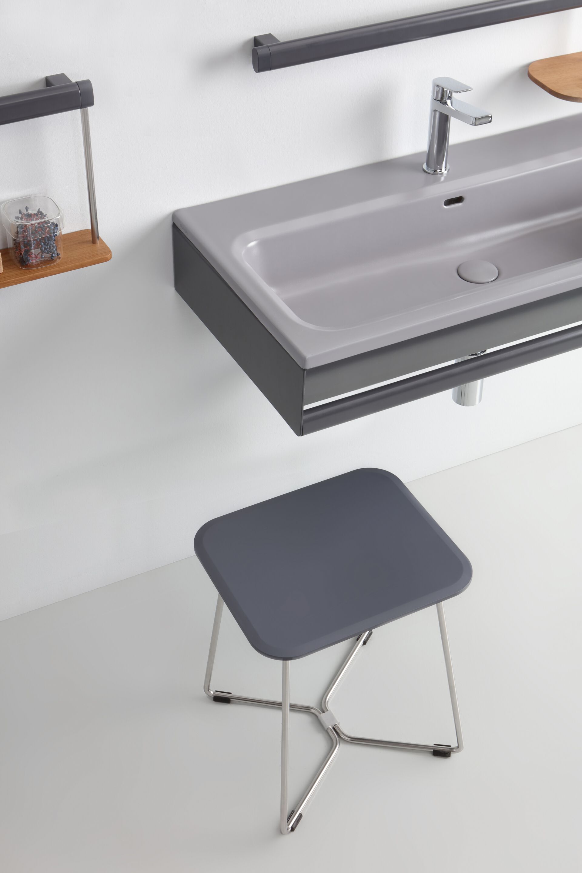 Фарфоровая прямоугольная подвесная раковина Olympia Ceramica OMNIA ARCH-00026017 - Вид №5