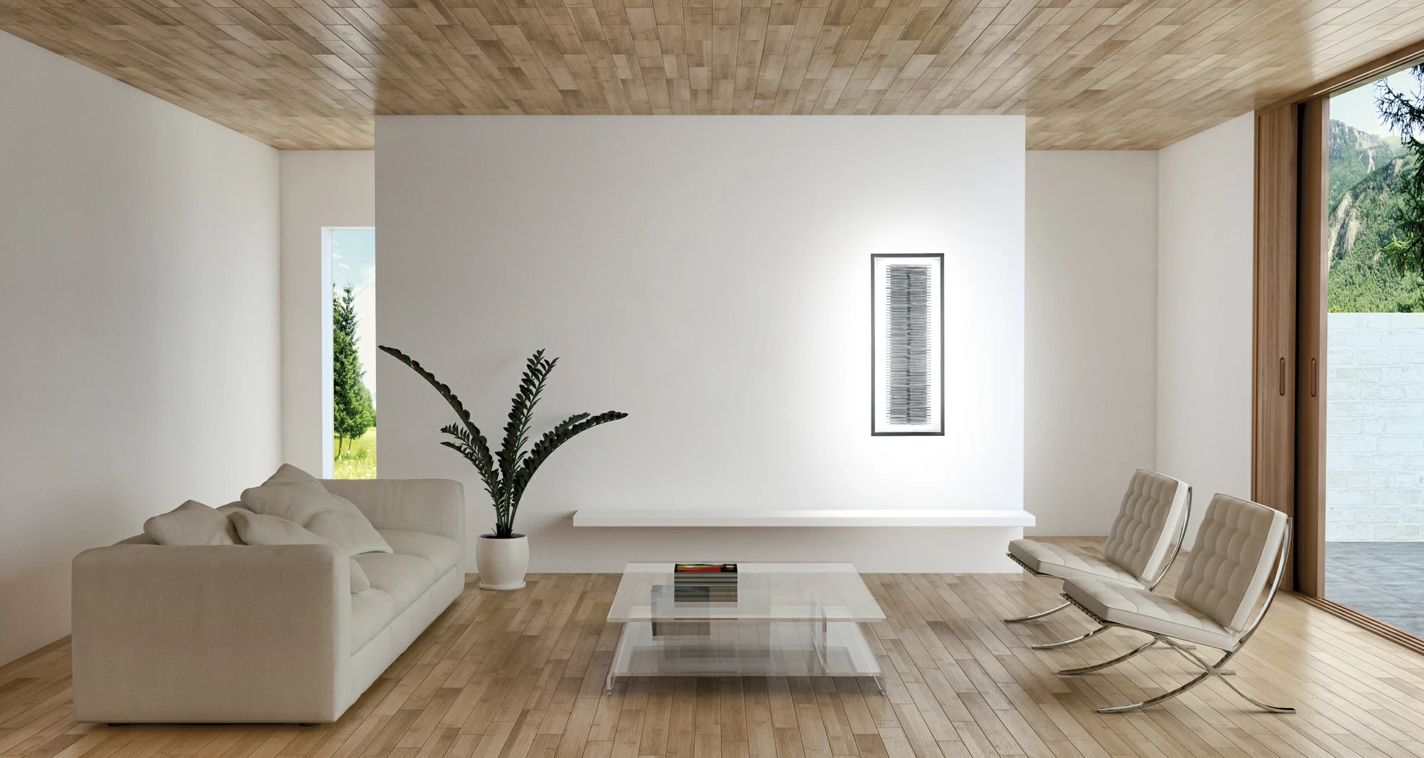 Освещение 104 Х 42 см Scandola LT Cinier 5400 k sun-id-1218202 - Вид №1