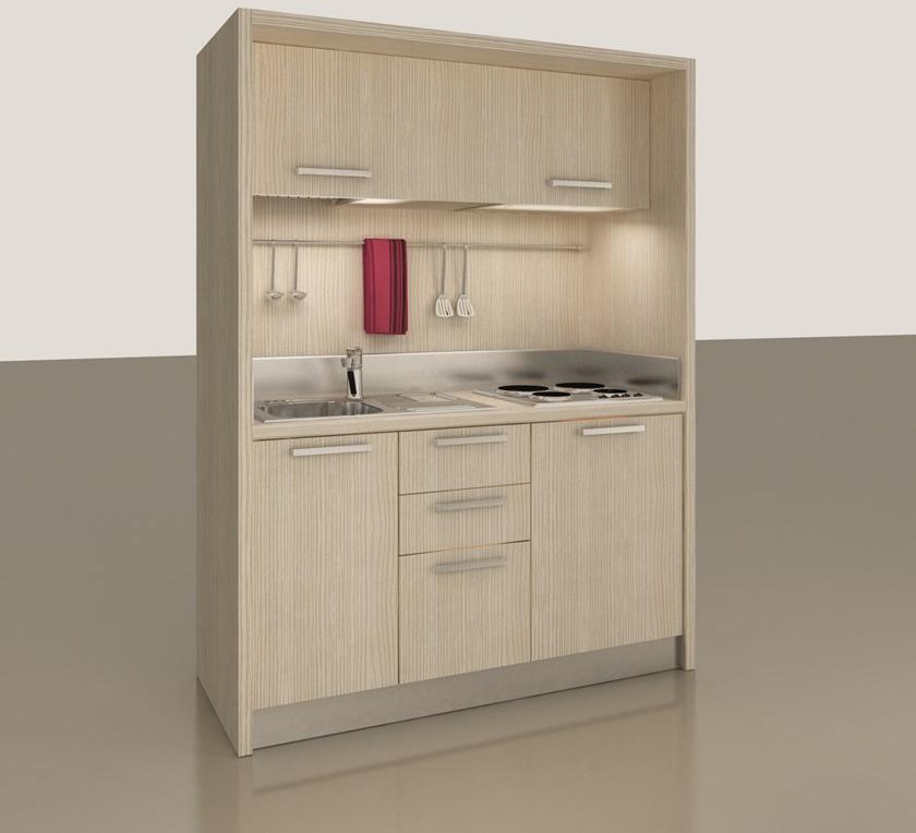 Mobilspazio Мини-кухня из дерева Zeus K146 - Вид №1