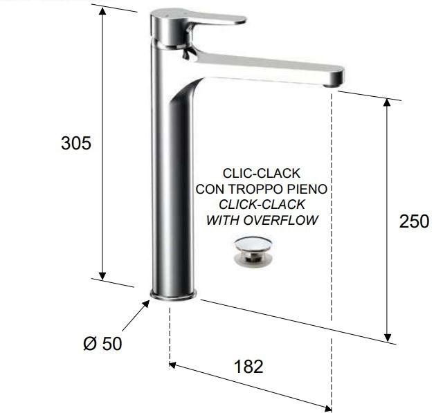 Remer Rubinetterie Смеситель для умывальника, однорычажный Winner eco sun-id-1352320 - Вид №4
