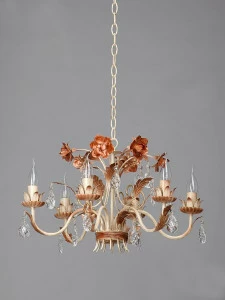 Подвесная люстра Vitaluce V1311/6 VITALUCE ДИЗАЙНЕРСКИЕ 220345 Бежевый