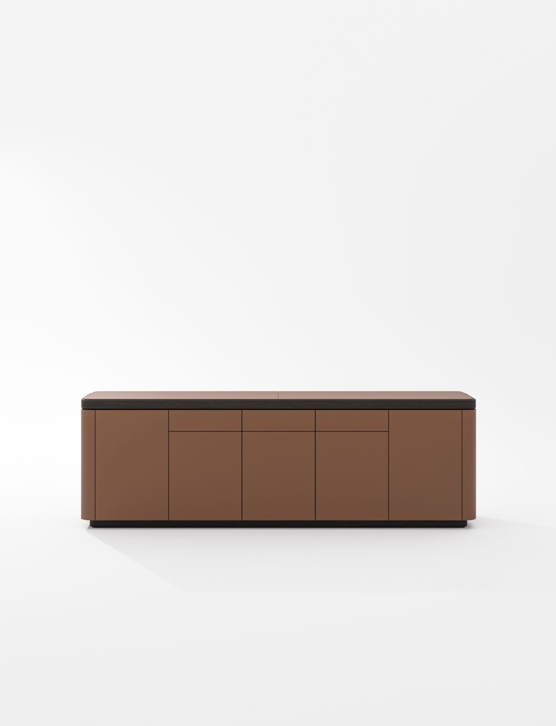 Кожаный офисный шкаф PROF Flow ARCH-00123767 - Вид №45