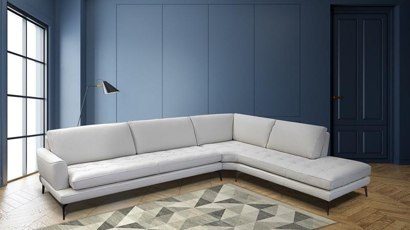 Rossini Sofas Модульный кожаный диван с тафтингом sun-id-1498327 - Вид №2