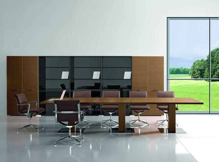 Bralco Прямоугольный стол для совещаний из орехового дерева Arche sun-id-1449534 - Вид №1