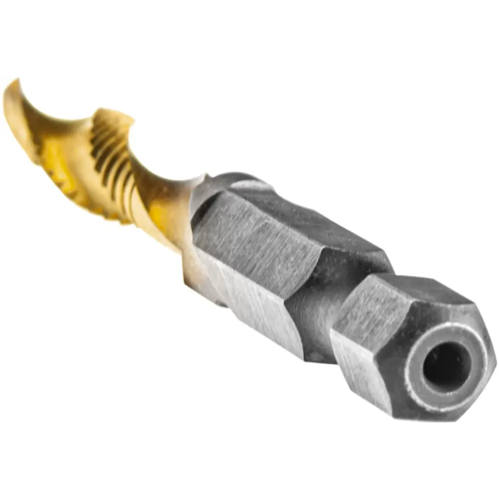 Сверло-метчик VERTEXTOOLS Р6М5 3мм для металла с шестигранным хвостовиком 89363230 STLM-0839219 - Вид №2