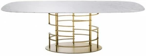 HC28 Cosmo Прямоугольный обеденный стол из мрамора  11c013
