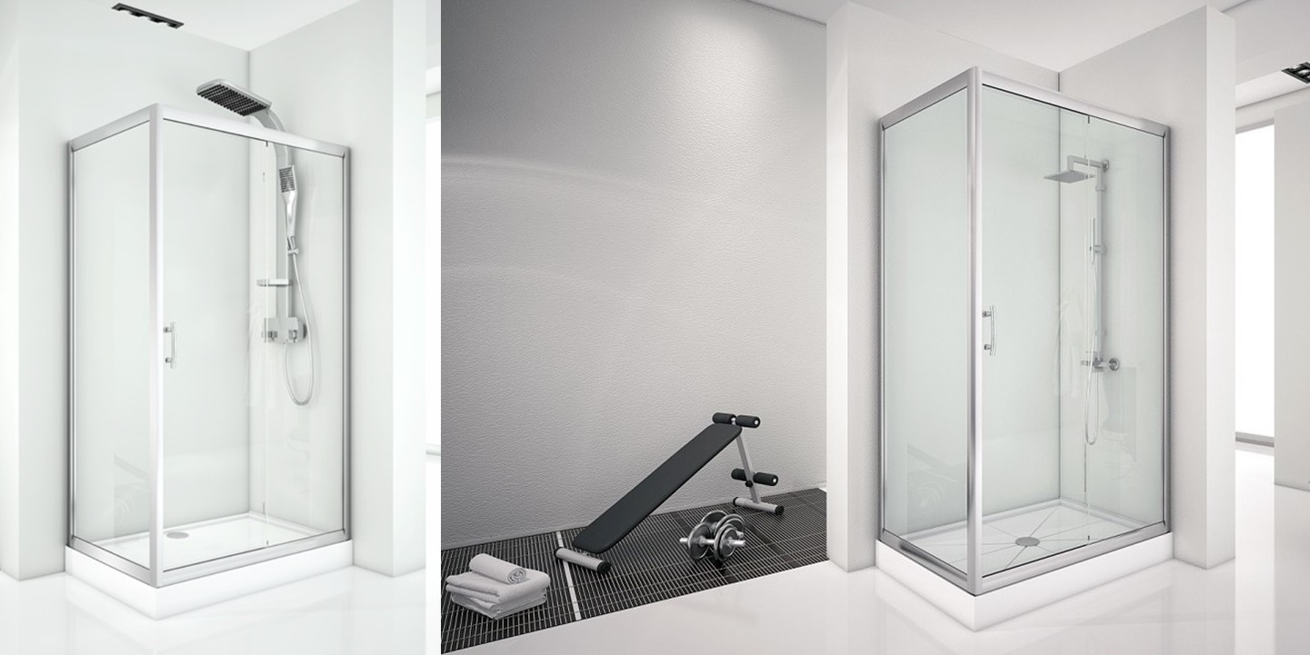 Душевой уголок Aquanet Alfa 150x80-12, прозрачное стекло 168419 - Вид №1