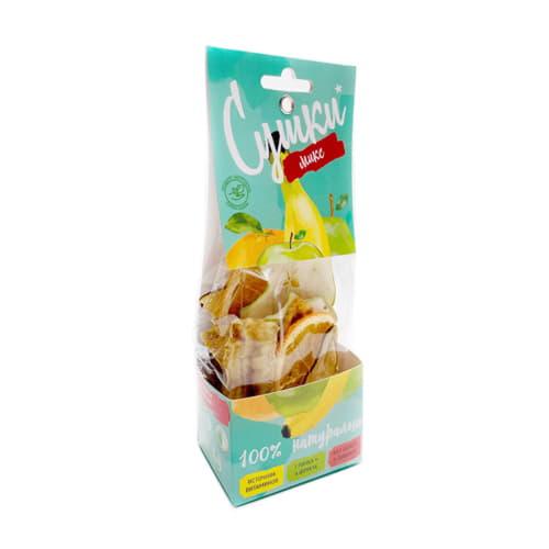 Чипсы фруктовые микс Сушки Биопродукты 30 г Santreyd 13287