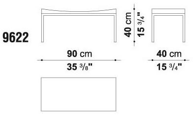 Maxalto Табурет / журнальный столик из массива дерева Ebe sun-id-1515780 - Вид №1