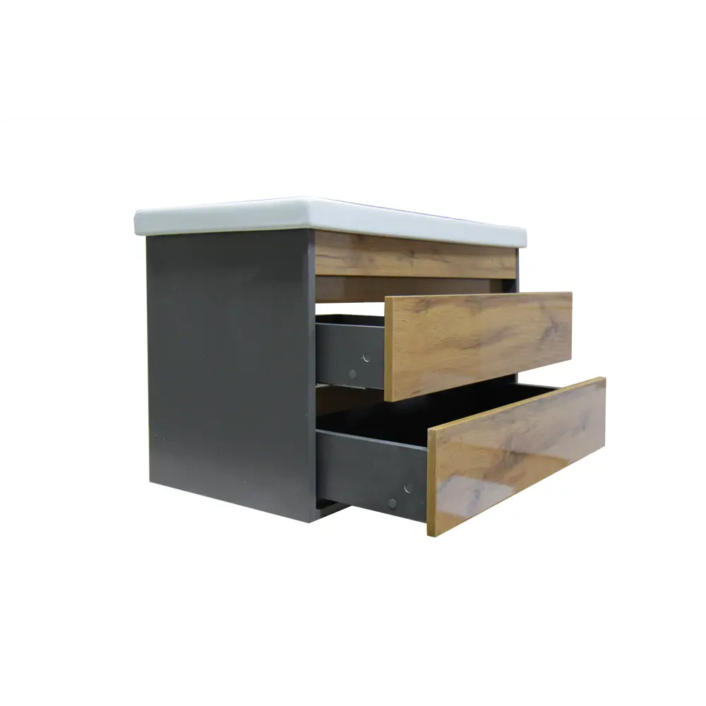 Тумба Santreyd Wood TWP80 для ванной с двумя ящиками, 80 см 88695642 STLM-0985630 - Вид №3