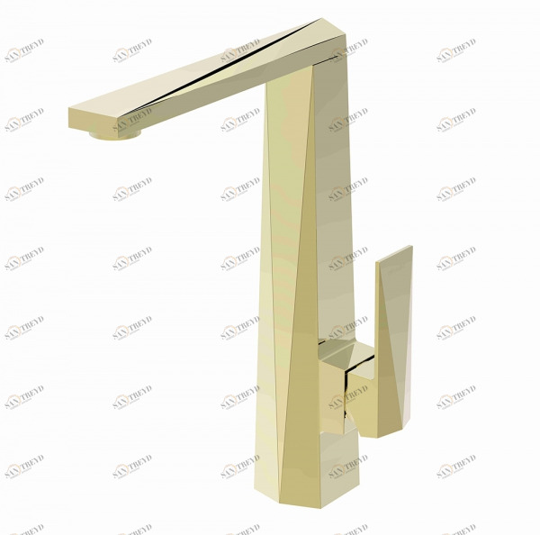 Смеситель для кухни высокий ICEBERG F776110G-2 bravat