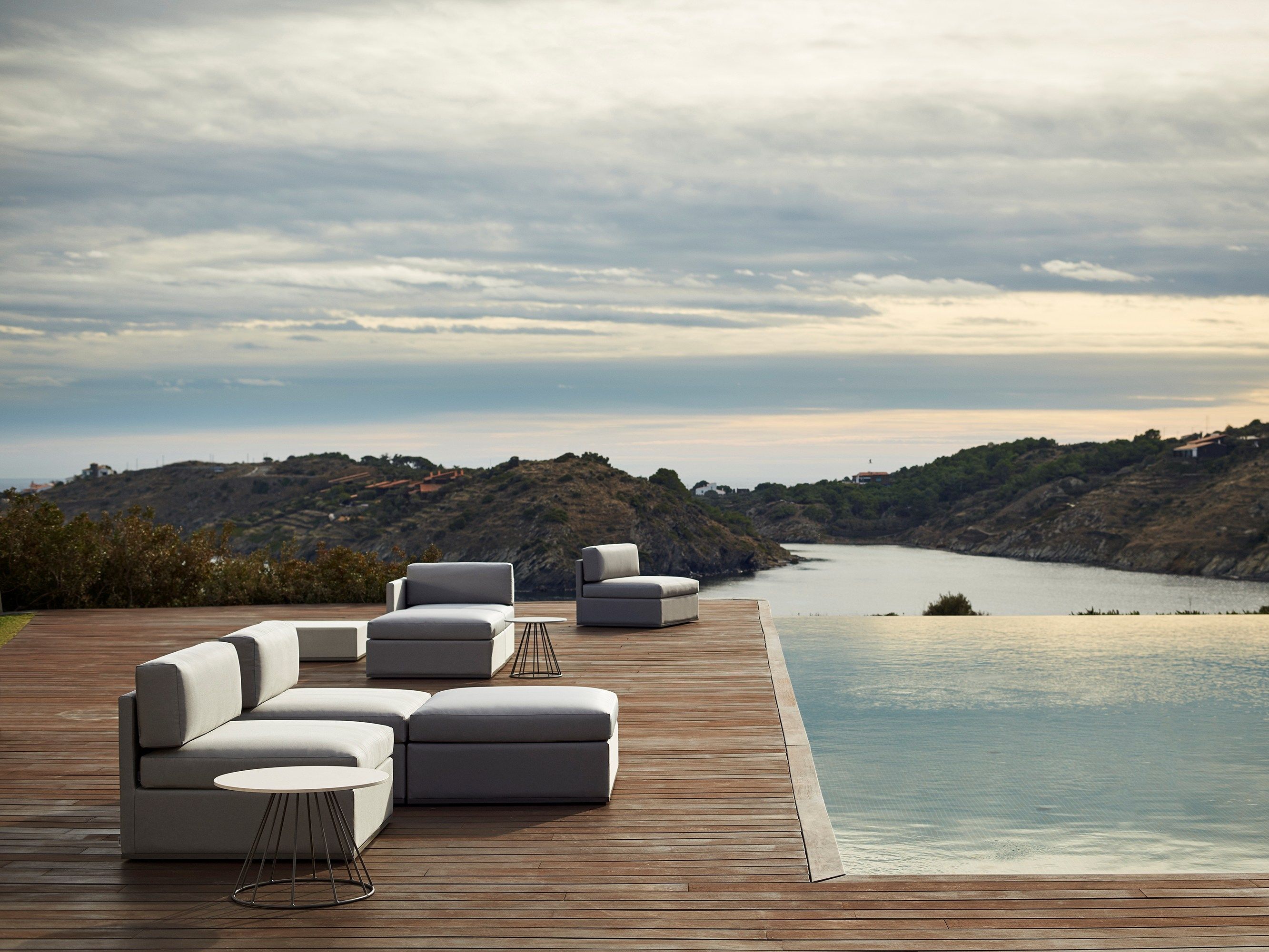 Угловое садовое кресло из ткани Bivaq Mood XL ARCH-00045453 - Вид №1