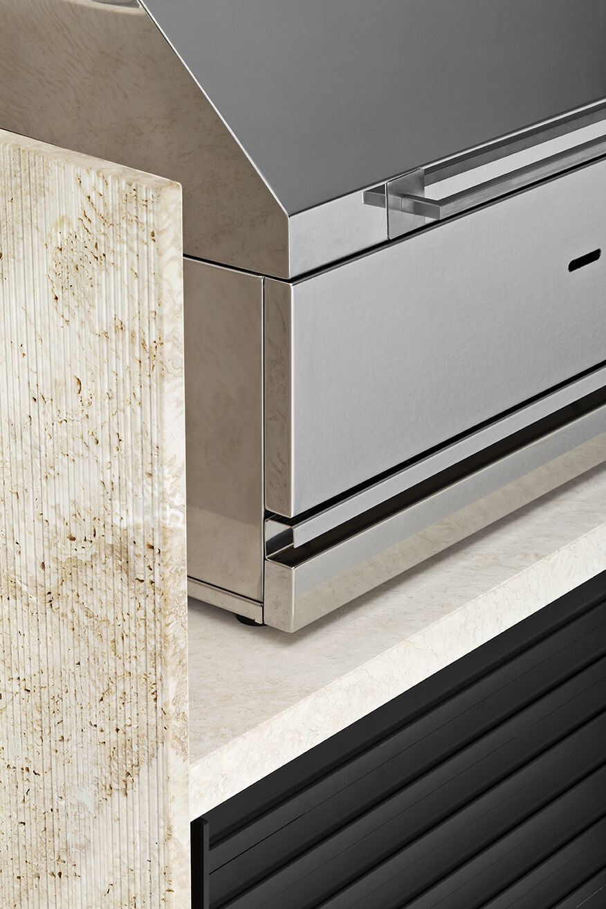 Отдельно стоящий кухонный модуль из травертина Exteta Amalfi ARCH-00146419 - Вид №8