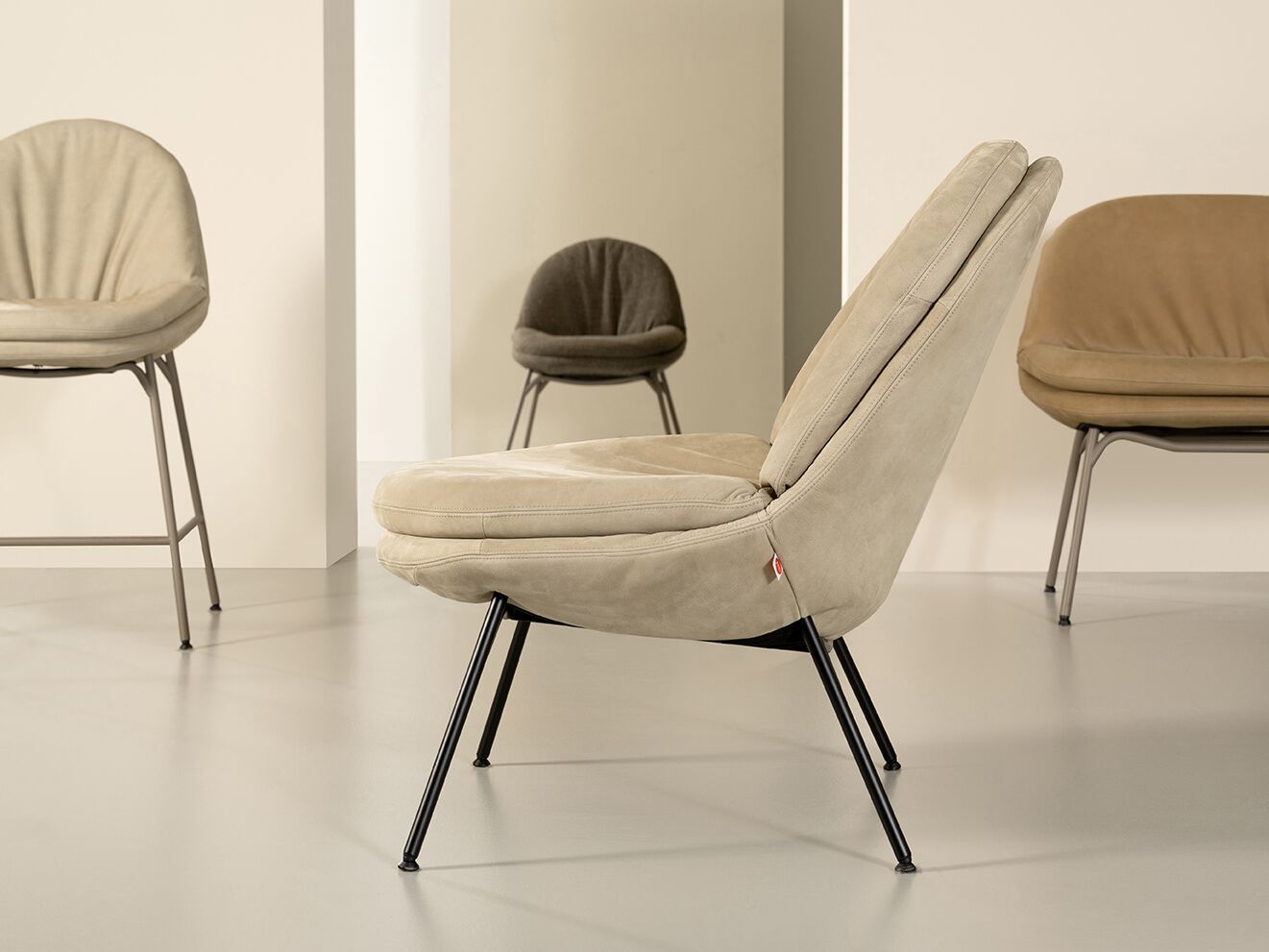 Кожаное кресло Jess Curtis ARCH-00089235 - Вид №3