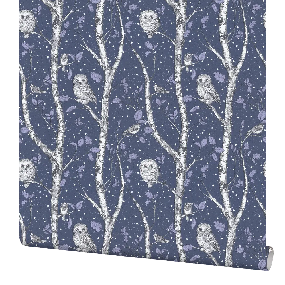 Обои флизелиновые Home Color Wonderful синие 1.06 м HC71534-56 светящиеся в темноте 82770567 STLM-2098858