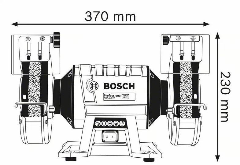 BOSCH PROFESSIONAL Настольный шлифовальный станок sun-id-1347102 - Вид №1