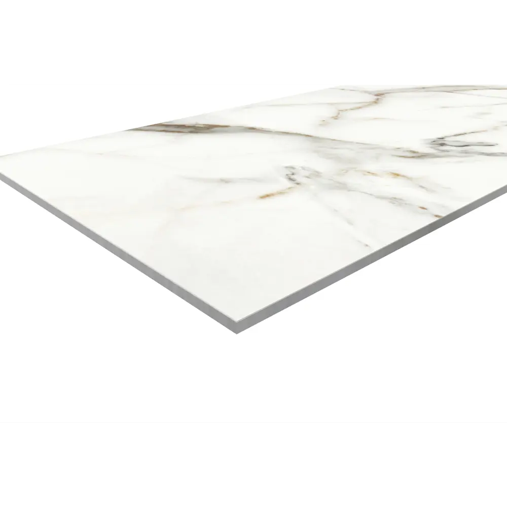 Стеновая панель Calacatta Snow 240x60 см ALUMOART 89199602 STLM-0079767 - Вид №1