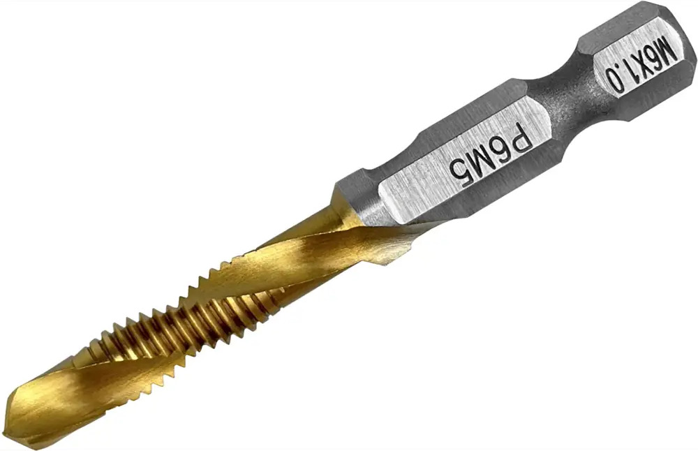Сверло-метчик VERTEXTOOLS Р6М5 5мм для резьбы в металле 89363232