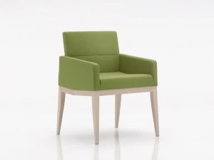 Billiani Мягкое кресло с подлокотниками Inka wood