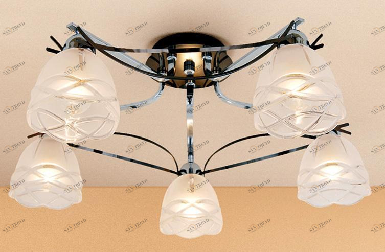 Потолочная люстра Citilux Сандра CL147151 CITILUX САНДРА 182410 Белый 