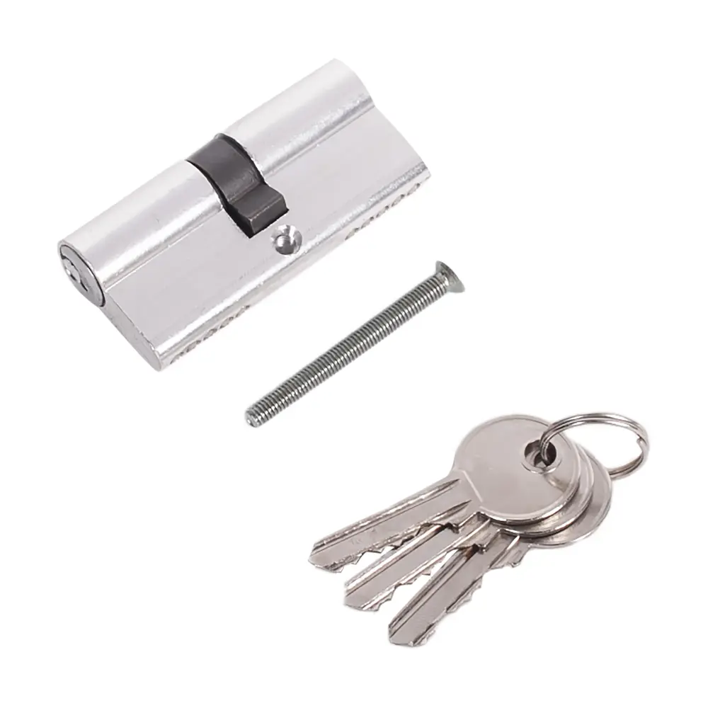 Цилиндр ключ/ключ 35x35 хром, E AL 70 CP ФАБРИКА ЗАМКОВ STLM-2034308 - Вид №1