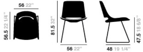 arper Санный стул Palm sun-id-1372063 - Вид №4