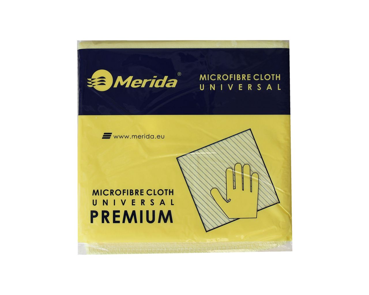 SRL015 ПРЕМИУМ желтая салфетка из микрофибры Merida  - Вид №2