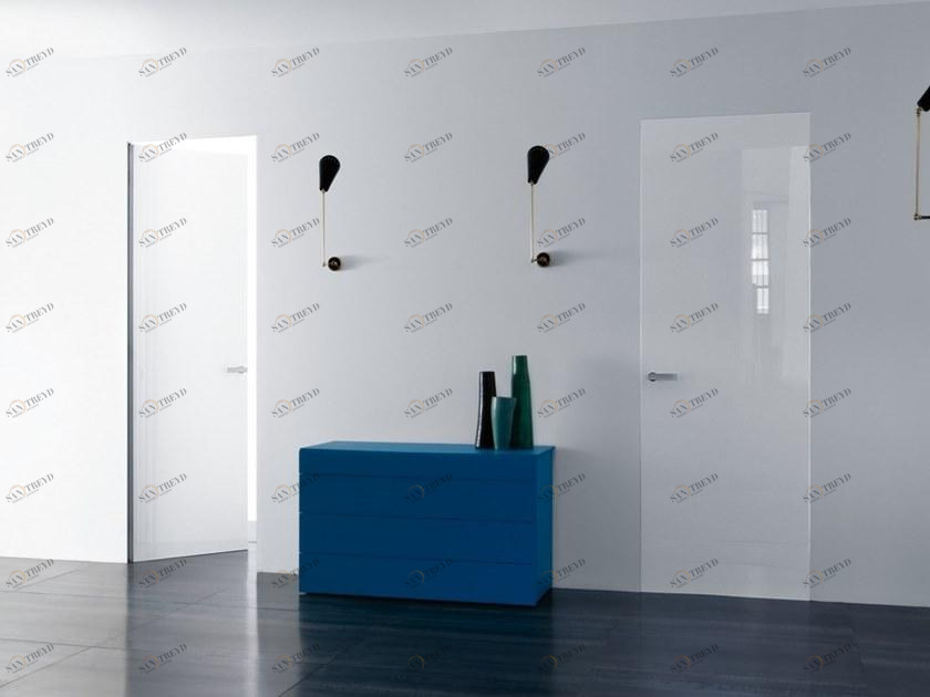 Lualdi Распашная дверь из алюминия и стекла со скрытыми петлями Rasomuro 55 Santreyd sun-id-1508352