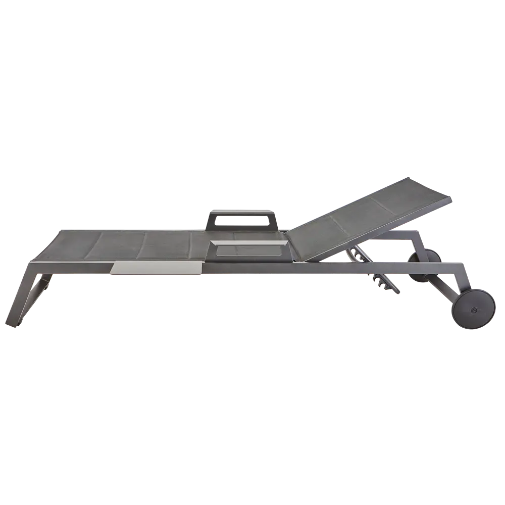Шезлонг Naterial Odyssea II 222x87.5x64 см алюминий/текстилен серый 84494105 STLM-2087687  - Вид №10