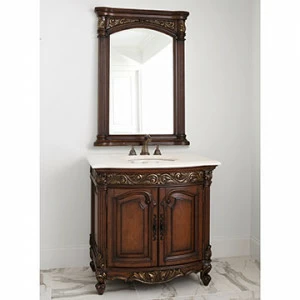 Тумбочка, средняя (от 34 до 36,5) 06227-110-126 Provincial Petite Sink Chest - Dark Ambella