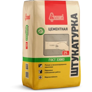 Штукатурка цементная Старатели 25 кг 87103890 STLM-2118513