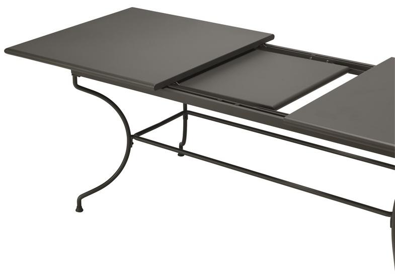 Unopiù Раздвижной прямоугольный железный стол Toscana Artav - Вид №1