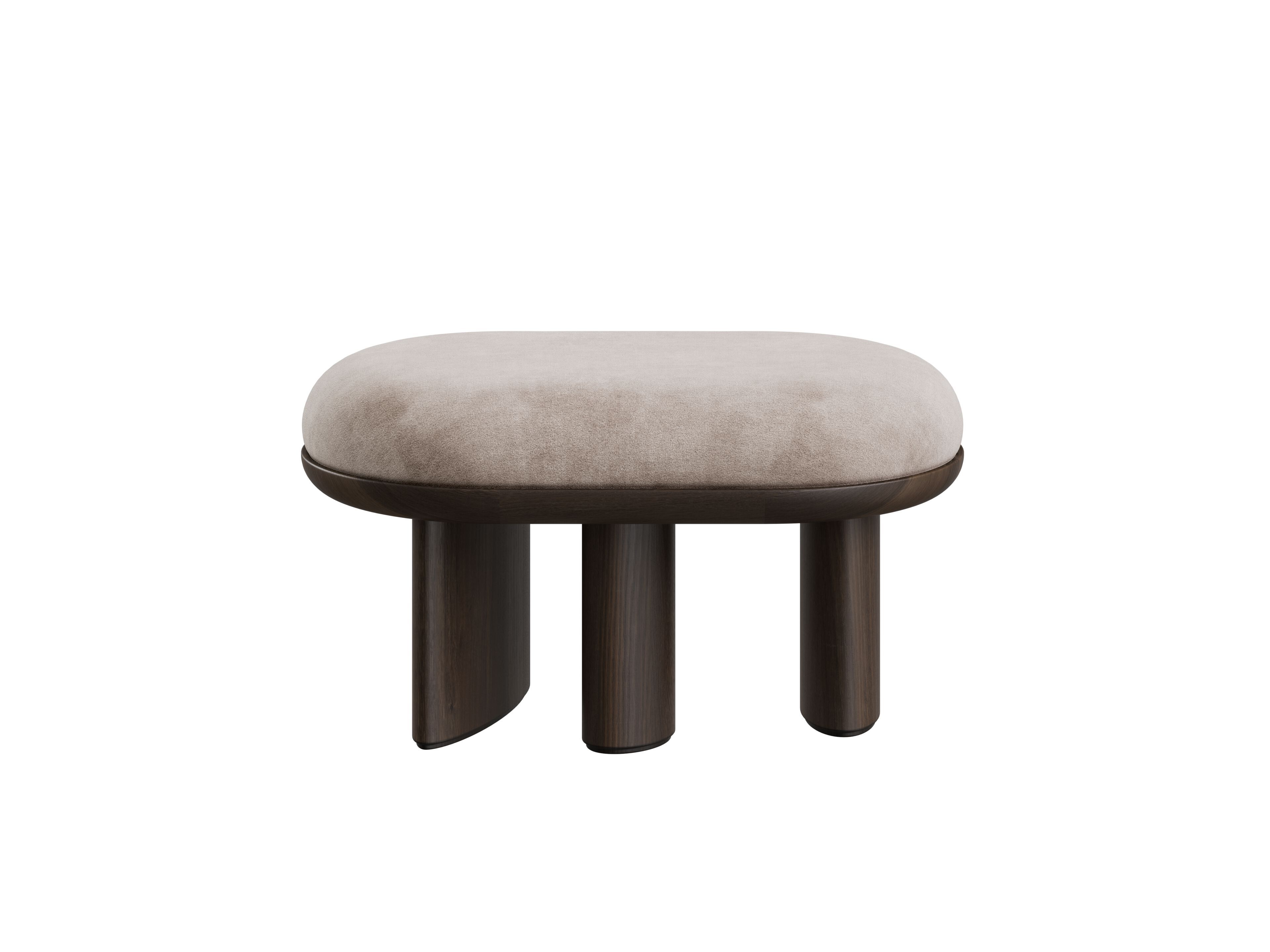 Низкий стул из бука с мягким сиденьем DÔME DECO Nova ' 25 ARCH-00029469 - Вид №6