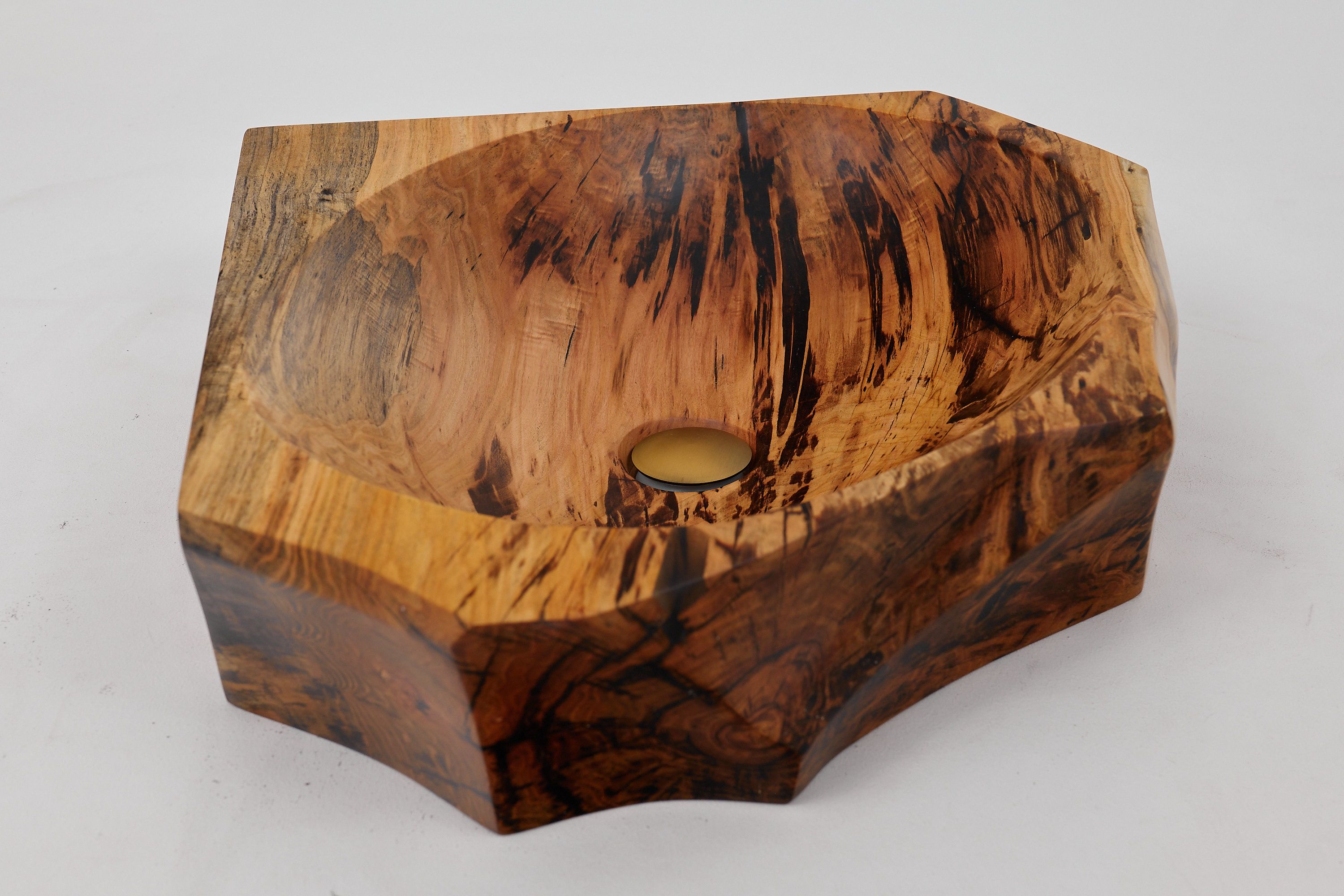 Твердая деревянная раковина / умывальник Logniture Banik ARCH-00024933 - Вид №8