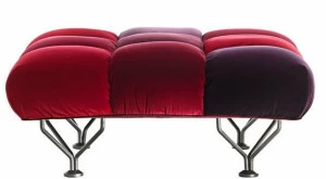 Driade Подставка для ног из бархата 33 cuscini