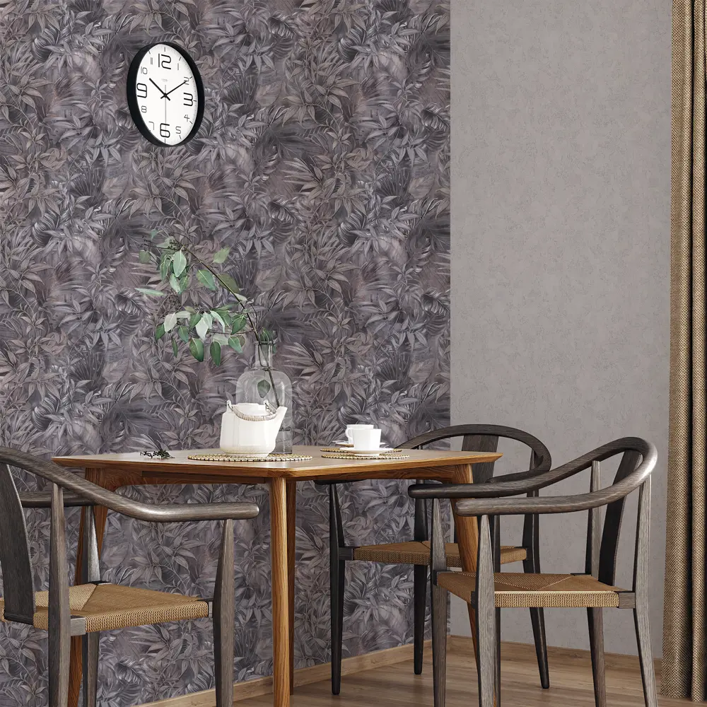 Обои флизелиновые Palitra Home Bionica серо-золотые 1.06 м 71843-44 84534457 STLM-2076023 - Вид №3