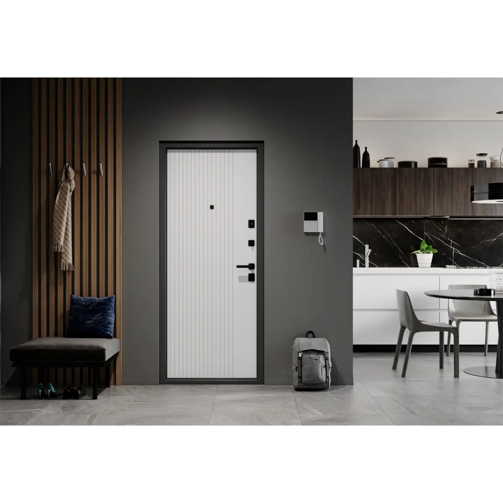 Дверь входная металлическая Клауд Форест 86x205 см правая бьянко TOREX STLM-2091207 - Вид №20