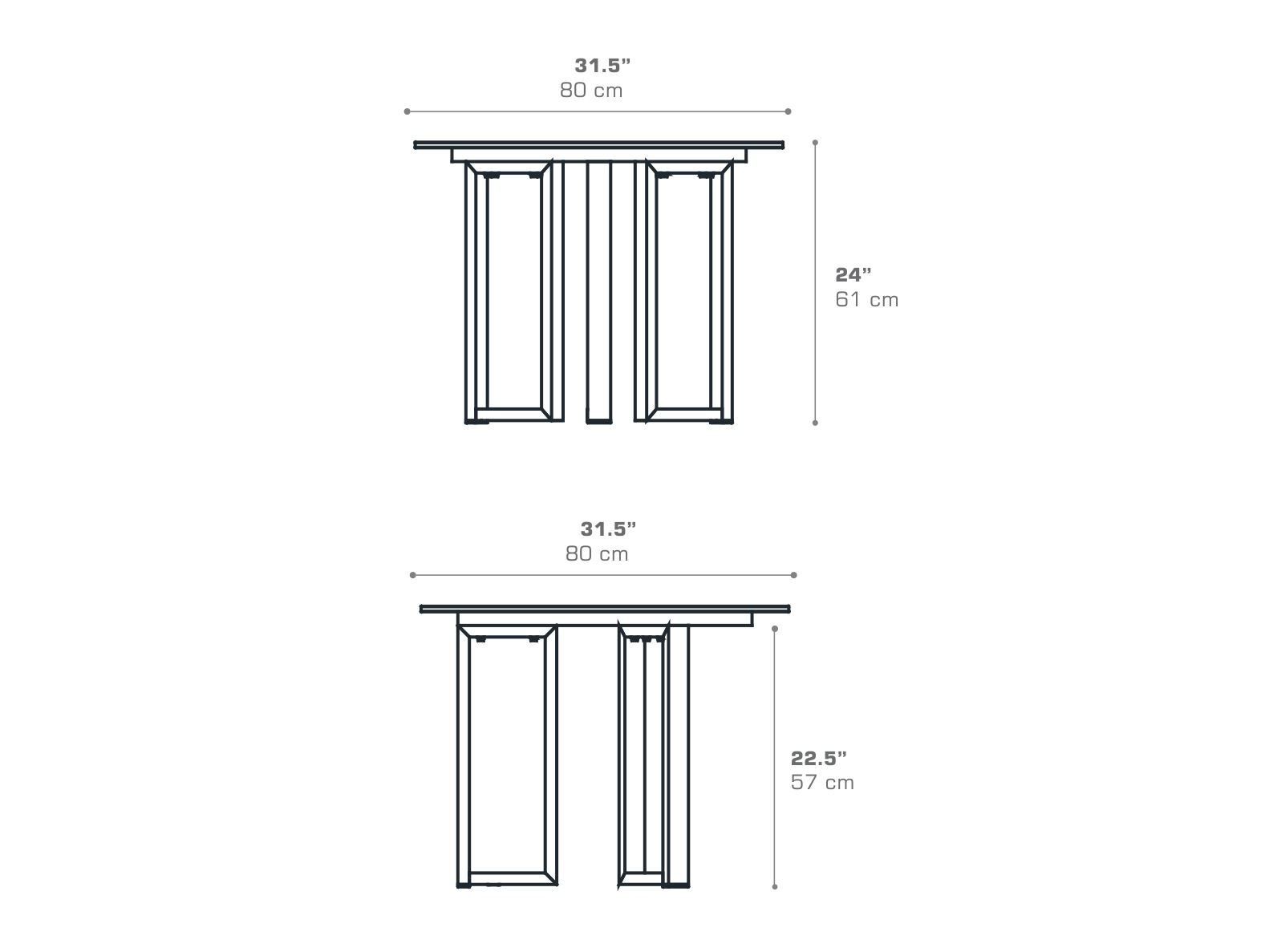 Круглый садовый стол HPL MAMAGREEN Munia ARCH-00049640 - Вид №6