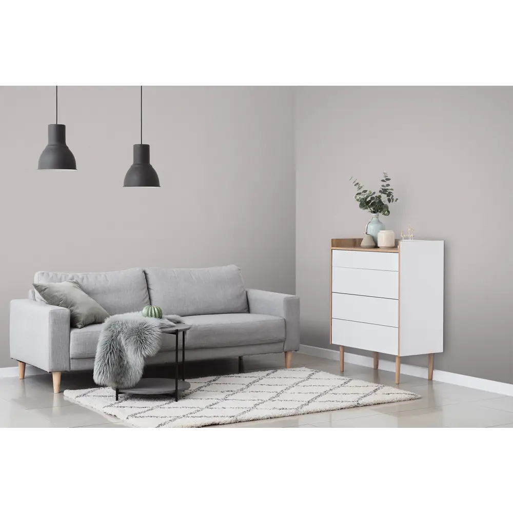 Обои флизелиновые Renowa Elegance серые 1.06 м Re585677 STLM-2052750 - Вид №4