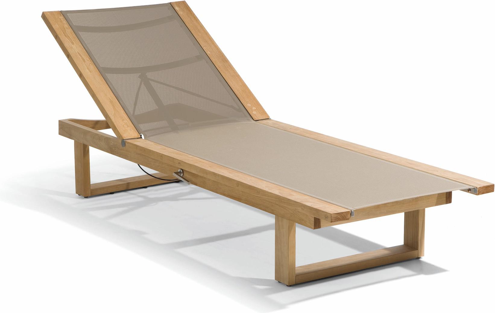 MNST93 Лежак teak 90 Manutti Siena