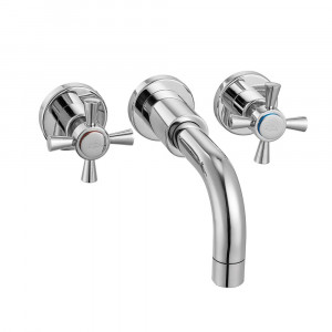 102106029st  Смеситель для раковины с аппликацией Quadrille - экономия воды