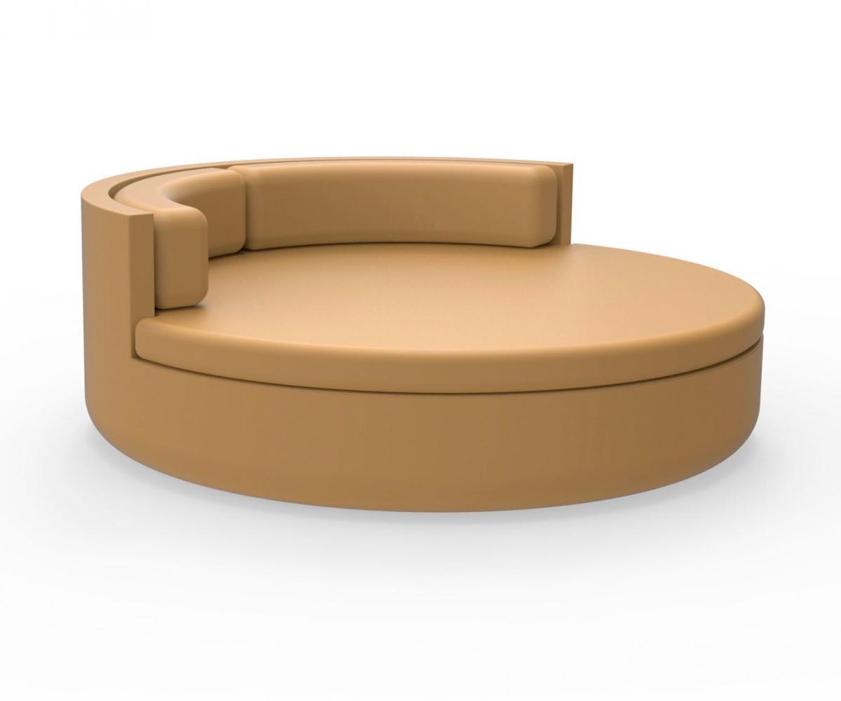 088216 Кровать Ulm c фиксированной спинкой Vondom Vela - Вид №11