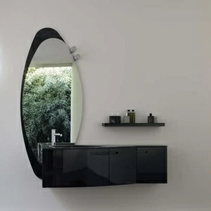 Комбинация ванной комнаты SY16 в отделке X36 Cacao/136 Cacao MILLDUE SYMI