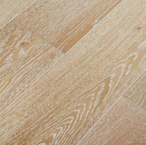 Инженерная доска GreenLine Power Неаполь Дуб Натур с брашью (Текстурированная) 400-1800х145 мм.