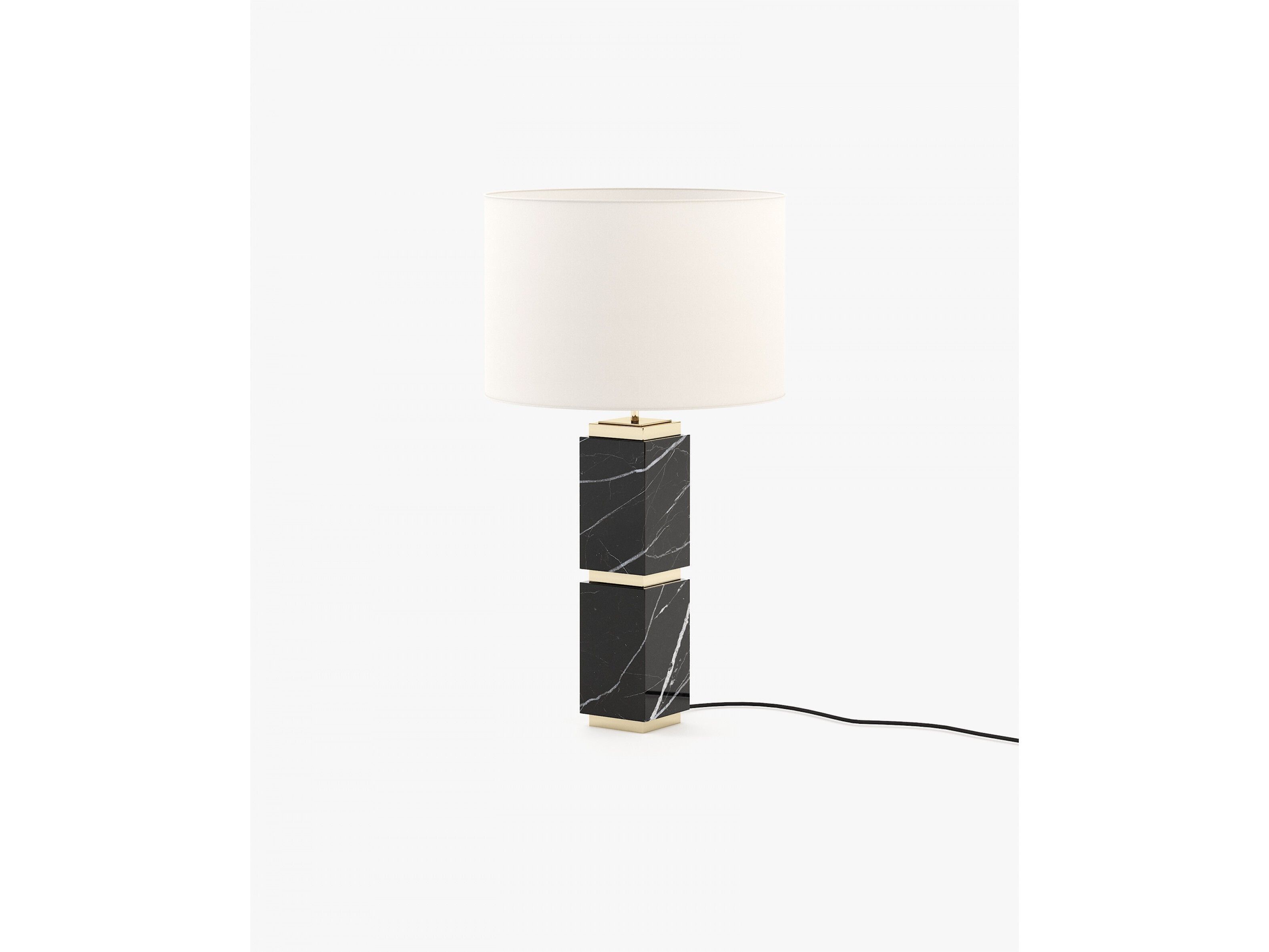 Настольная лампа из черного мрамора Marquina Laskasas QUENTIN ARCH-00107952 - Вид №5