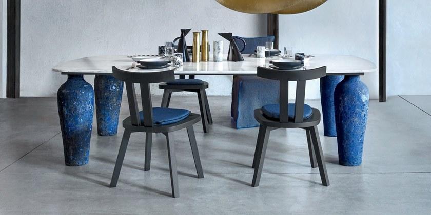 Gervasoni Прямоугольный мраморный стол Moon sun-id-1477350 - Вид №3