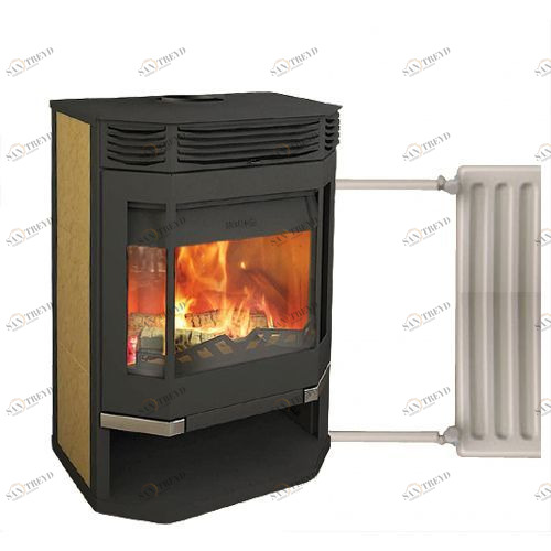 Печь-камин Мета Ангара 12 Аква 1039