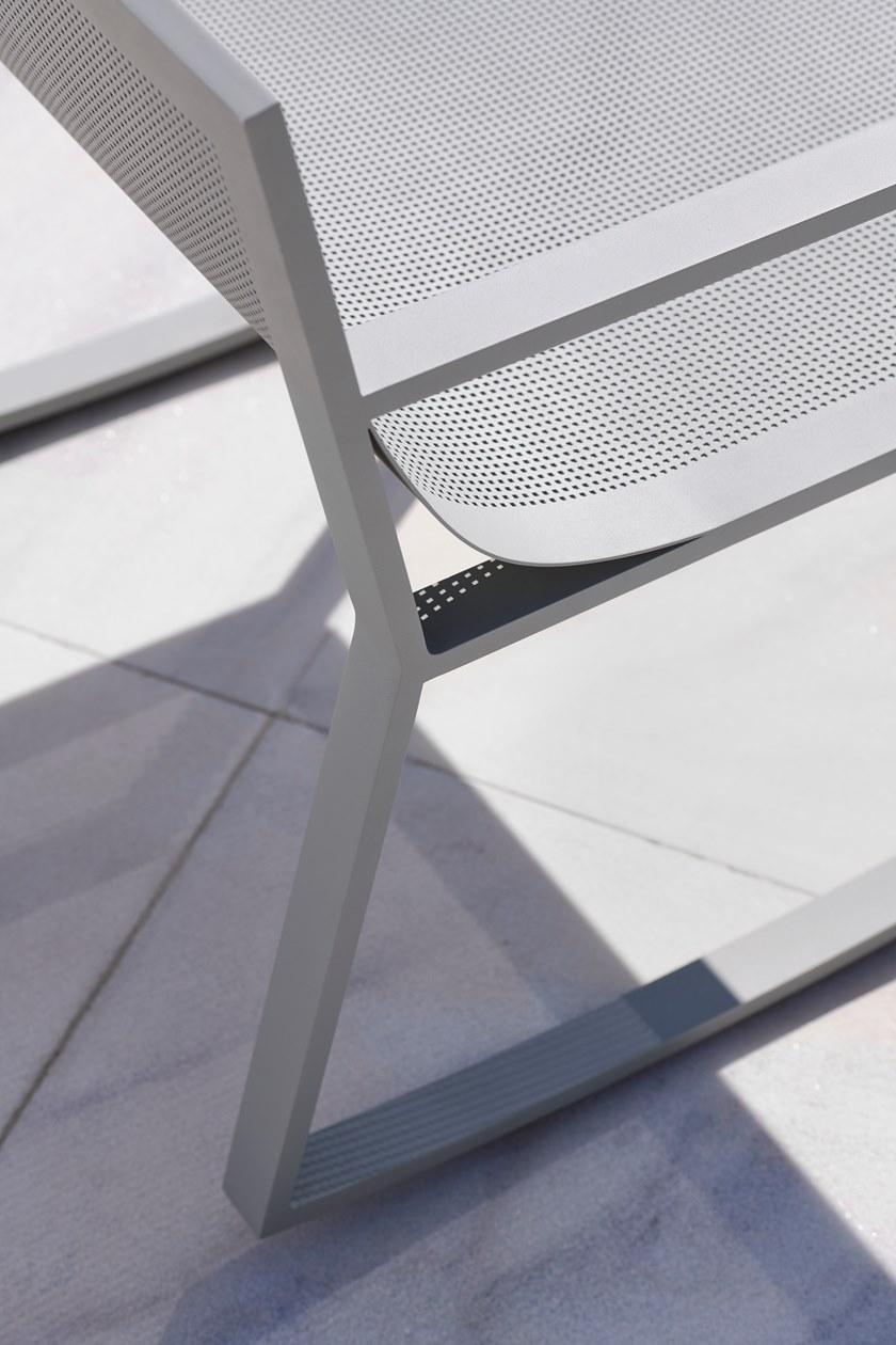 GANDIABLASCO Кресло-качалка из термолакированного алюминия с подлокотниками Blau sun-id-1435226 - Вид №2