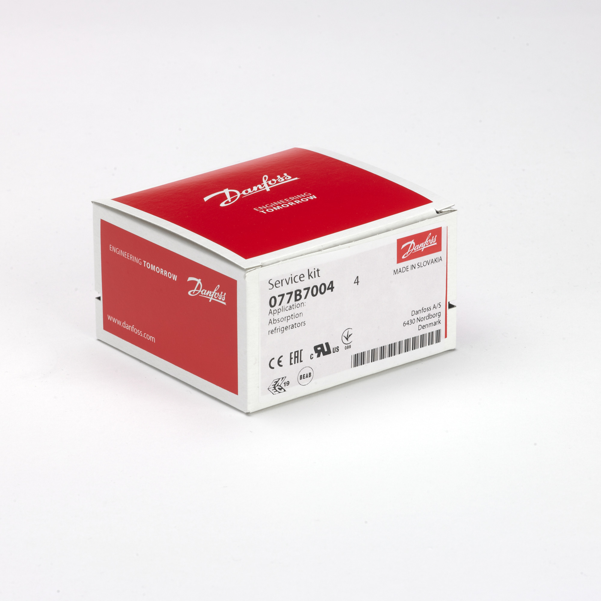 Danfoss Сервисные термостаты бытового и торгового применения 077B SERVICE THERMOSTAT NO. 5 077B7005  - Вид №3